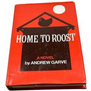 home to roost hardcover book by andrew Garve dustcover 1976 English READ